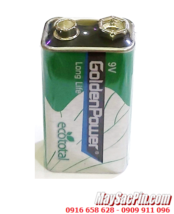 GoldenPower G6F22; Pin 9v Golden Power G6F22 Heavy Duty chính hãng /Loại gói 01viên